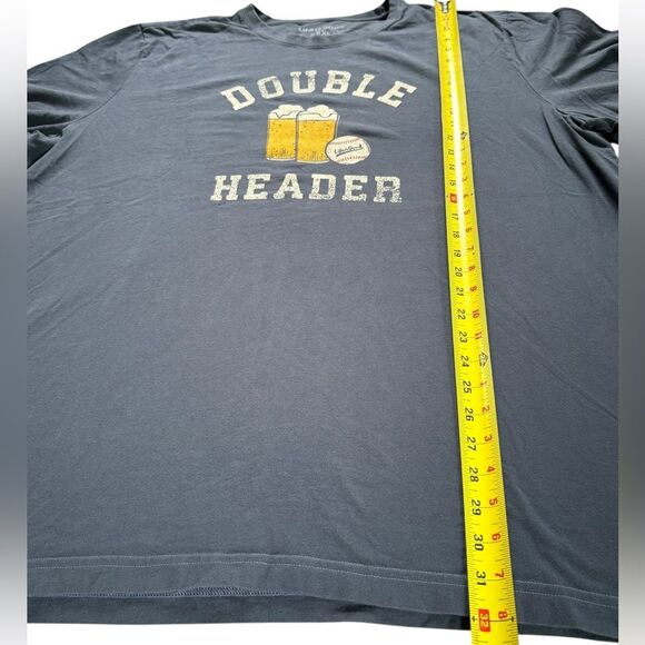 Life Is Good Crusher Tee Short Sleeve Double Header Beer Baseball Men’s XXXL - Picture 6 of 7